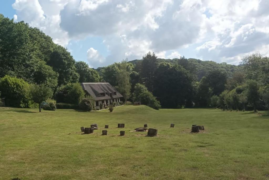 Dream 6-Bedroom Villa With Private Tennis Court Le Tilleul エクステリア 写真