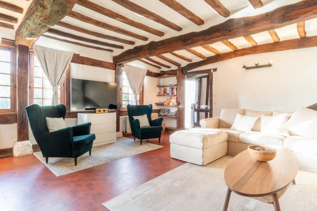 Dream 6-Bedroom Villa With Private Tennis Court Le Tilleul エクステリア 写真