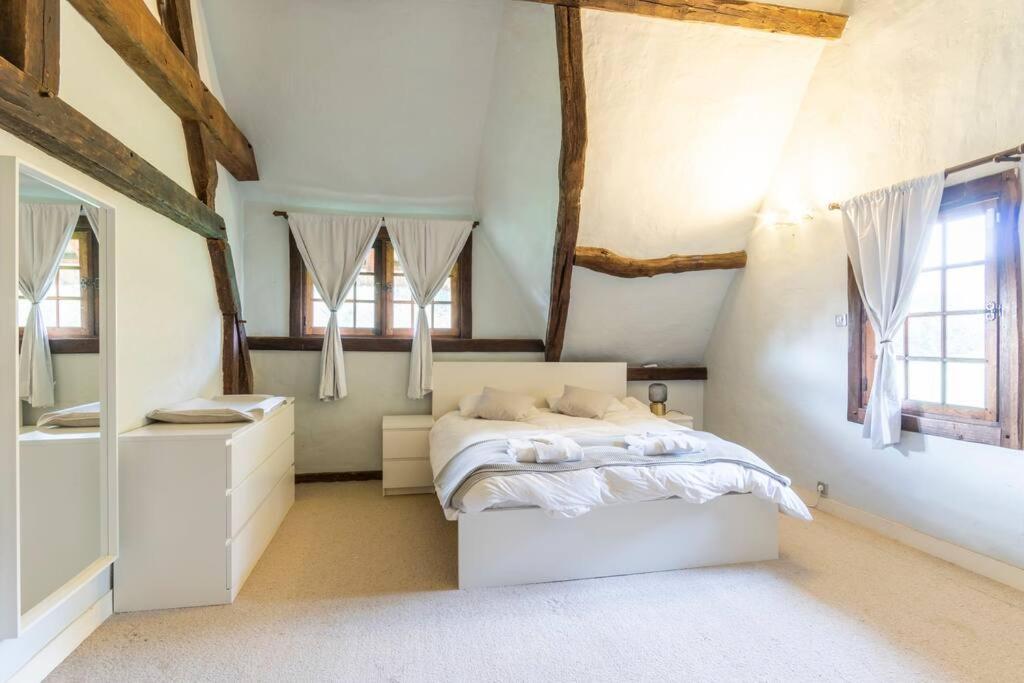 Dream 6-Bedroom Villa With Private Tennis Court Le Tilleul エクステリア 写真