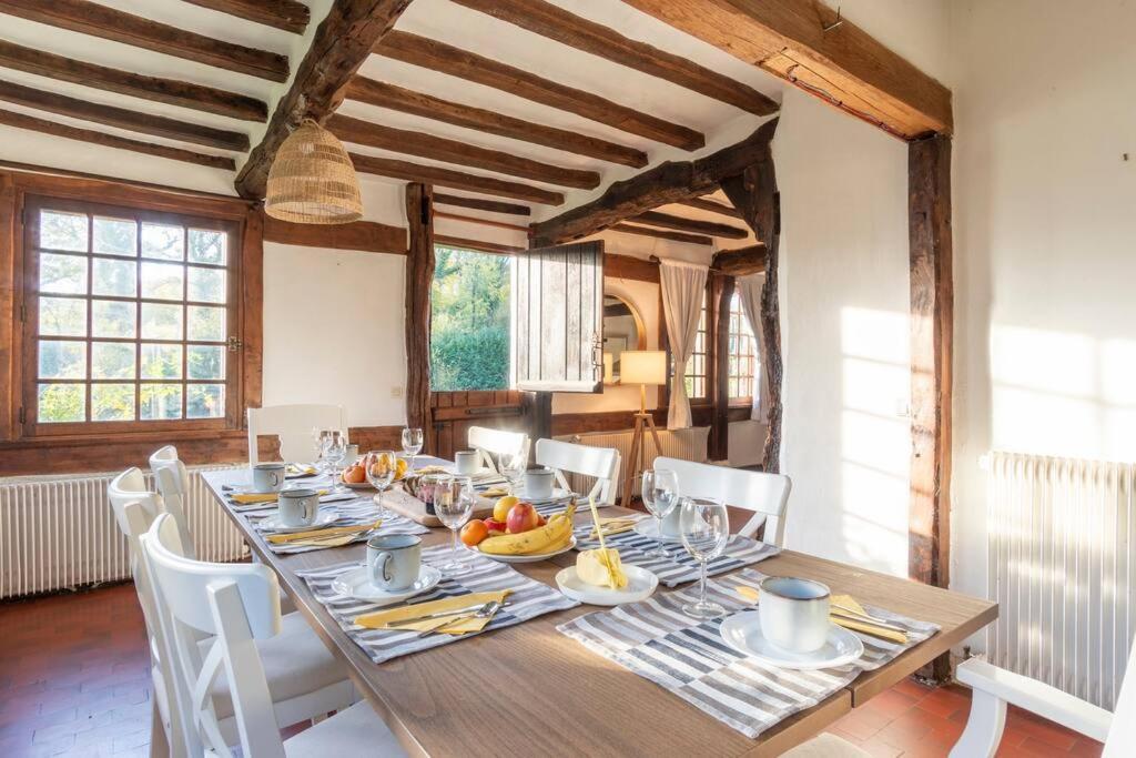 Dream 6-Bedroom Villa With Private Tennis Court Le Tilleul エクステリア 写真