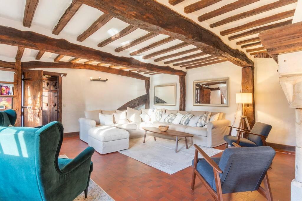 Dream 6-Bedroom Villa With Private Tennis Court Le Tilleul エクステリア 写真